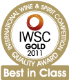 Международно състезание за спиртни напитки, златна награда, 2015 г. (Шотландско уиски Whyte & Mackay смесено)